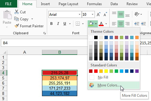 sort by cell color excel for mac